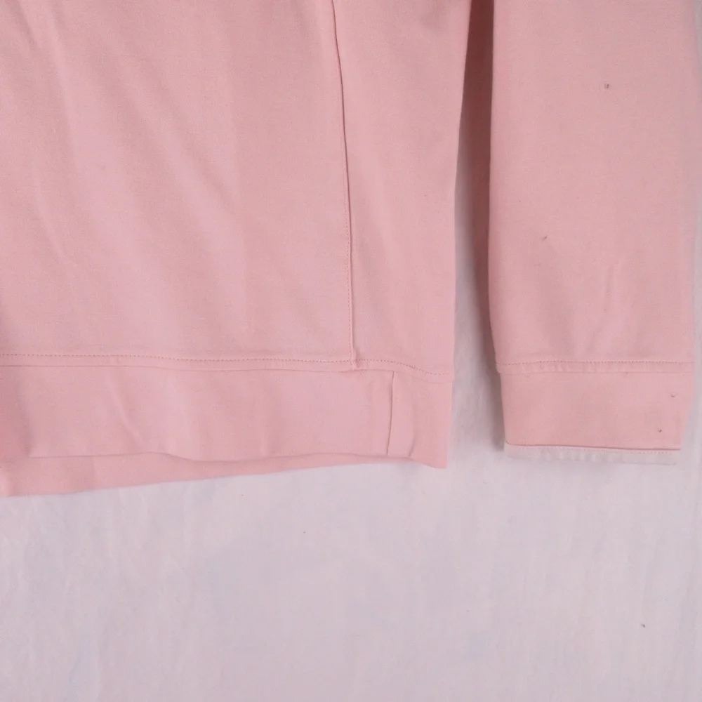 Adidas adiPure Pink Long Sleeve Quarter Zip Size M Stretch Lightweight Training